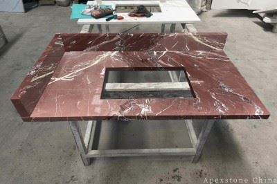 Cartier Red Quartzite Slabs high quality