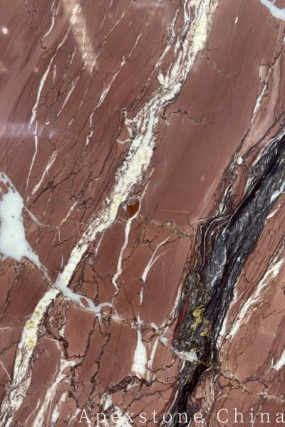 Cartier Red Quartzite Slabs factory