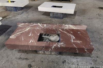 Cartier Red Quartzite Slabs suppliers