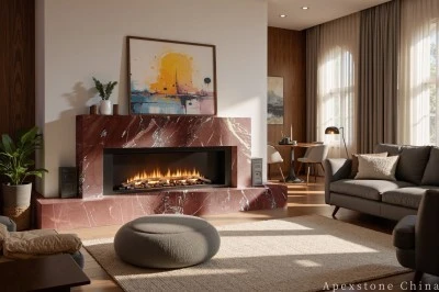 Cartier Red Quartzite Slabs price