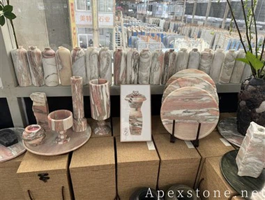 Benchtops tal-irħam Rosa Norvegia uniċi illustrati